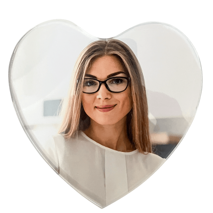 Kryształ w kształcie serca